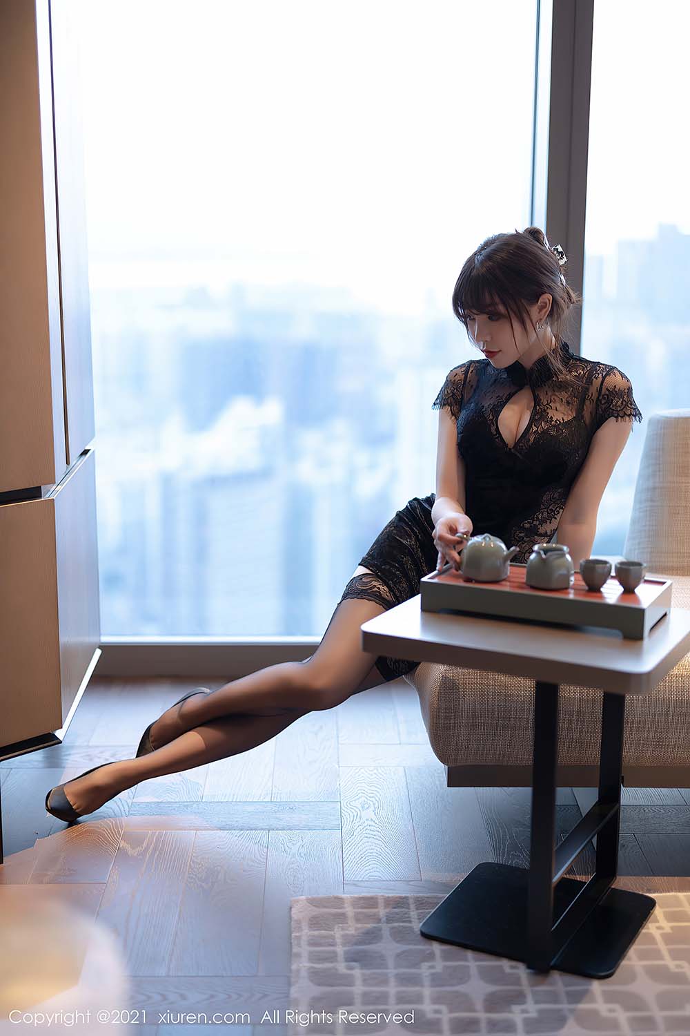 [Xiuren秀人网]2021.04.22 NO.3335 芝芝Booty 预览图 - 2