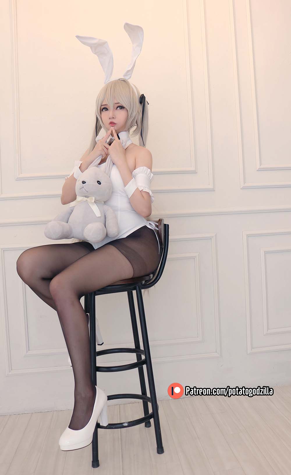 Potato Godzilla – Sora Kasugano Bunny Suit 预览图 - 2