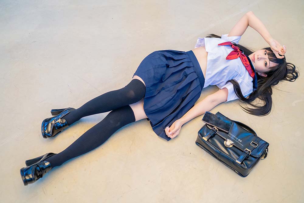Hane Ame 雨波写真 – JK 预览图 - 2