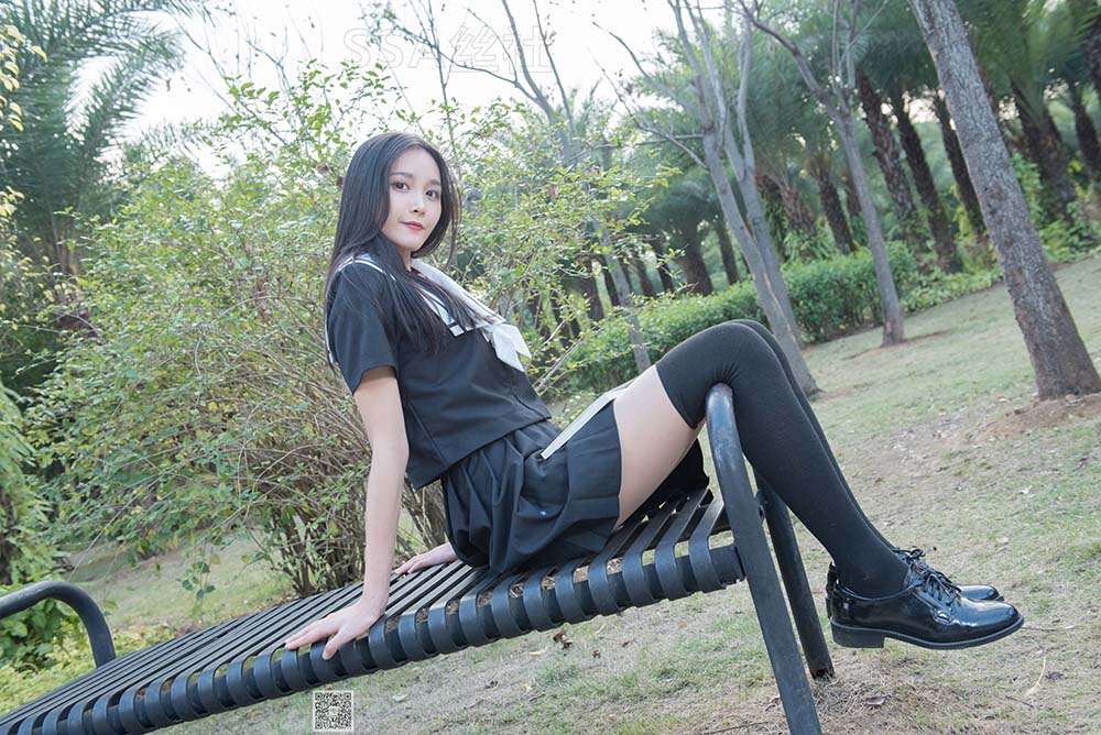 [SSA丝社]超清写真 NO.060 君君 JK制服游公园 预览图 - 2