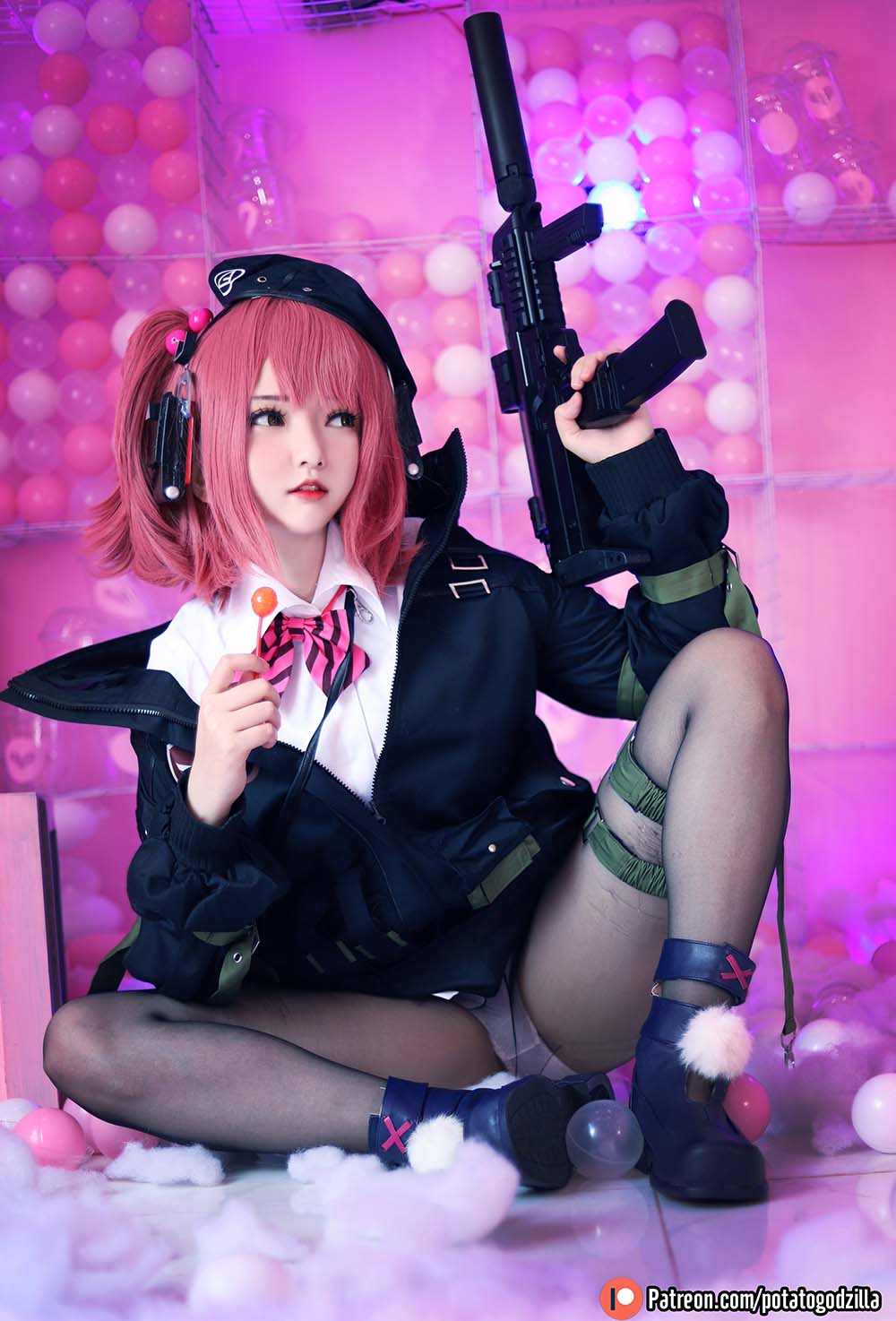 Potato Godzilla – MP7 (Girls Frontline)