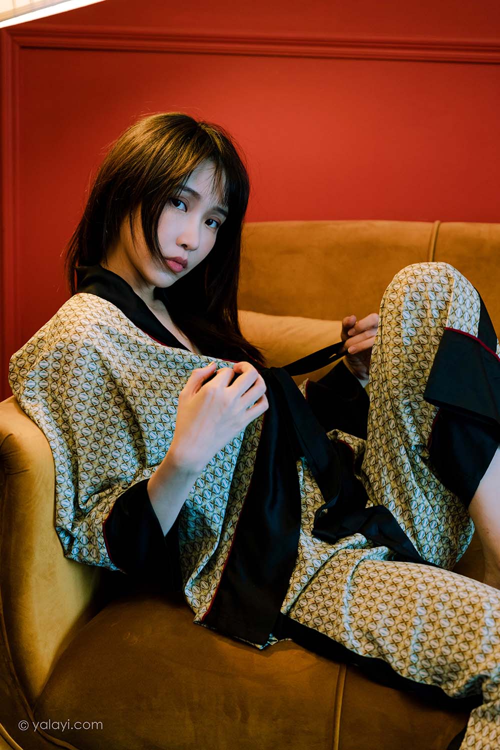 [YALAYI雅拉伊]2021.07.28 NO.824 等你来敲门 妍妍