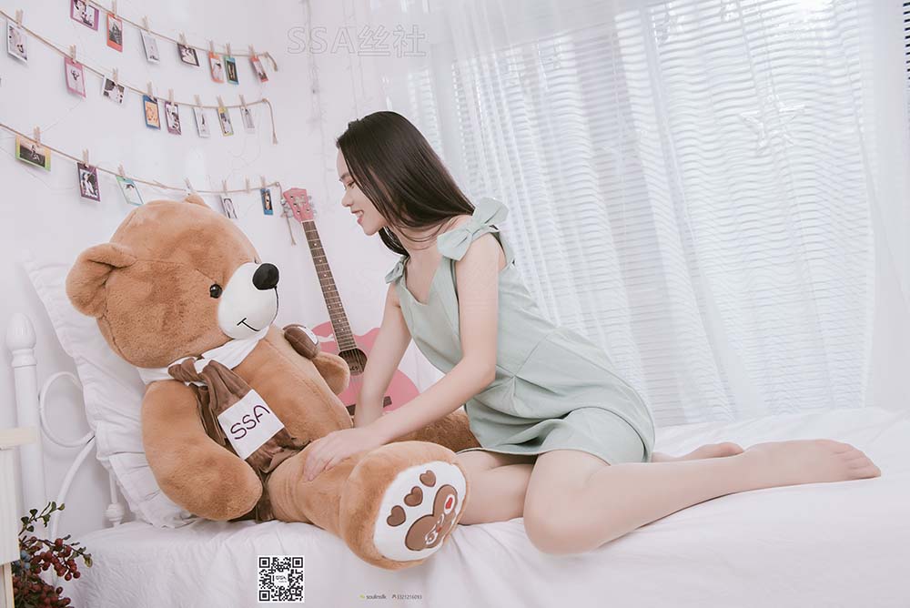 [SSA丝社]超清写真 NO.124 慧慧 腿模慧慧一样的小清新不一样的味道 预览图 - 2