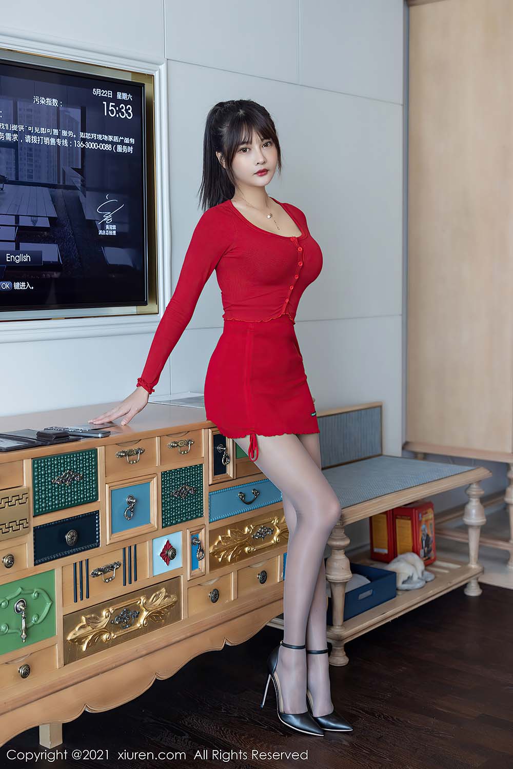 [Xiuren秀人网]2021.06.23 NO.3574 萌奈子 预览图 - 3