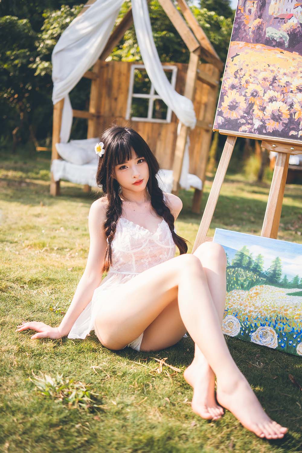 清水由乃 – 田园小清新01 预览图 - 2