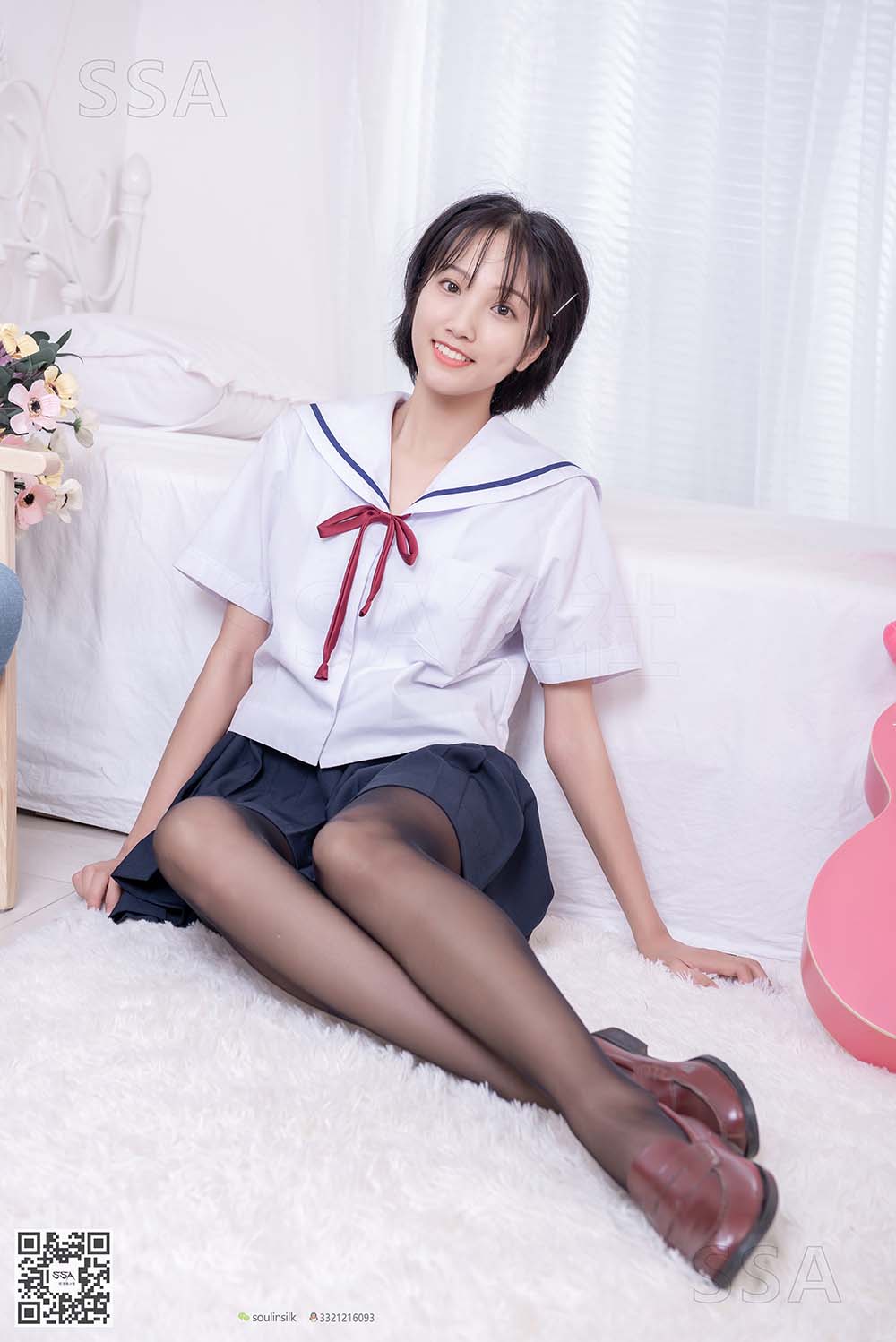 [SSA丝社]超清写真 NO.169 小佩 JK制服黑丝