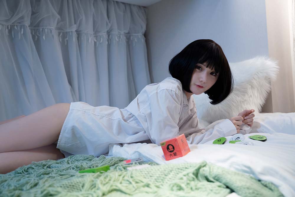 仙九Airi – 白色衬衫 预览图 - 2