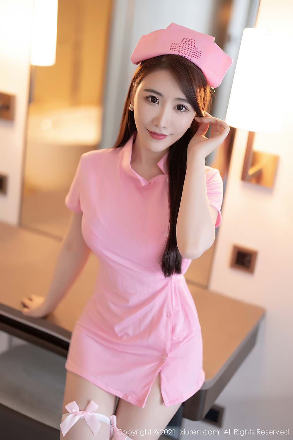 [Xiuren秀人网]2021.07.21 NO.3698 Cherry绯月樱 预览图 - 3