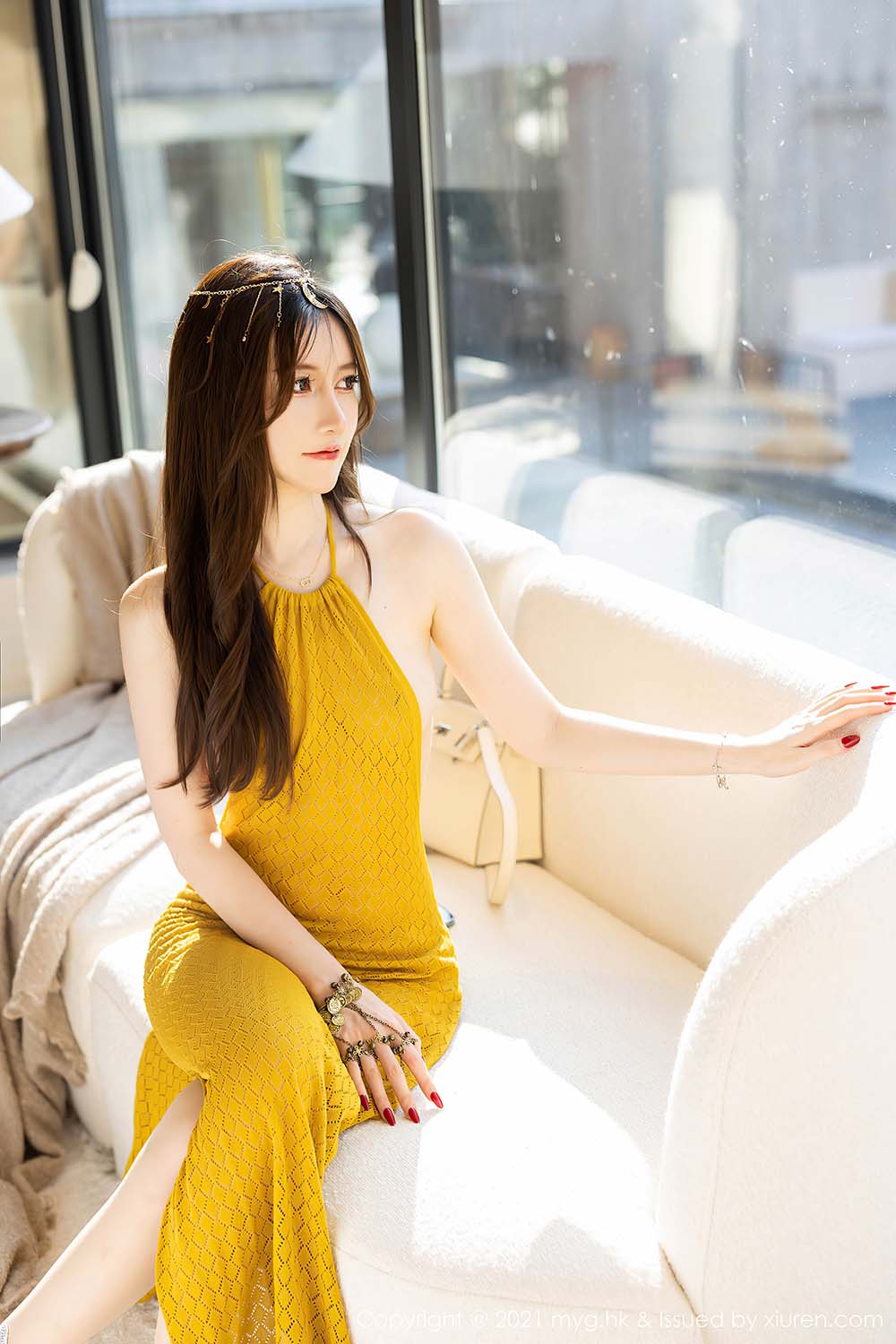 [MyGirl美媛馆]2021.10.18 VOL.605 媚态娇艳欲滴诱人 美桃酱 预览图 - 3