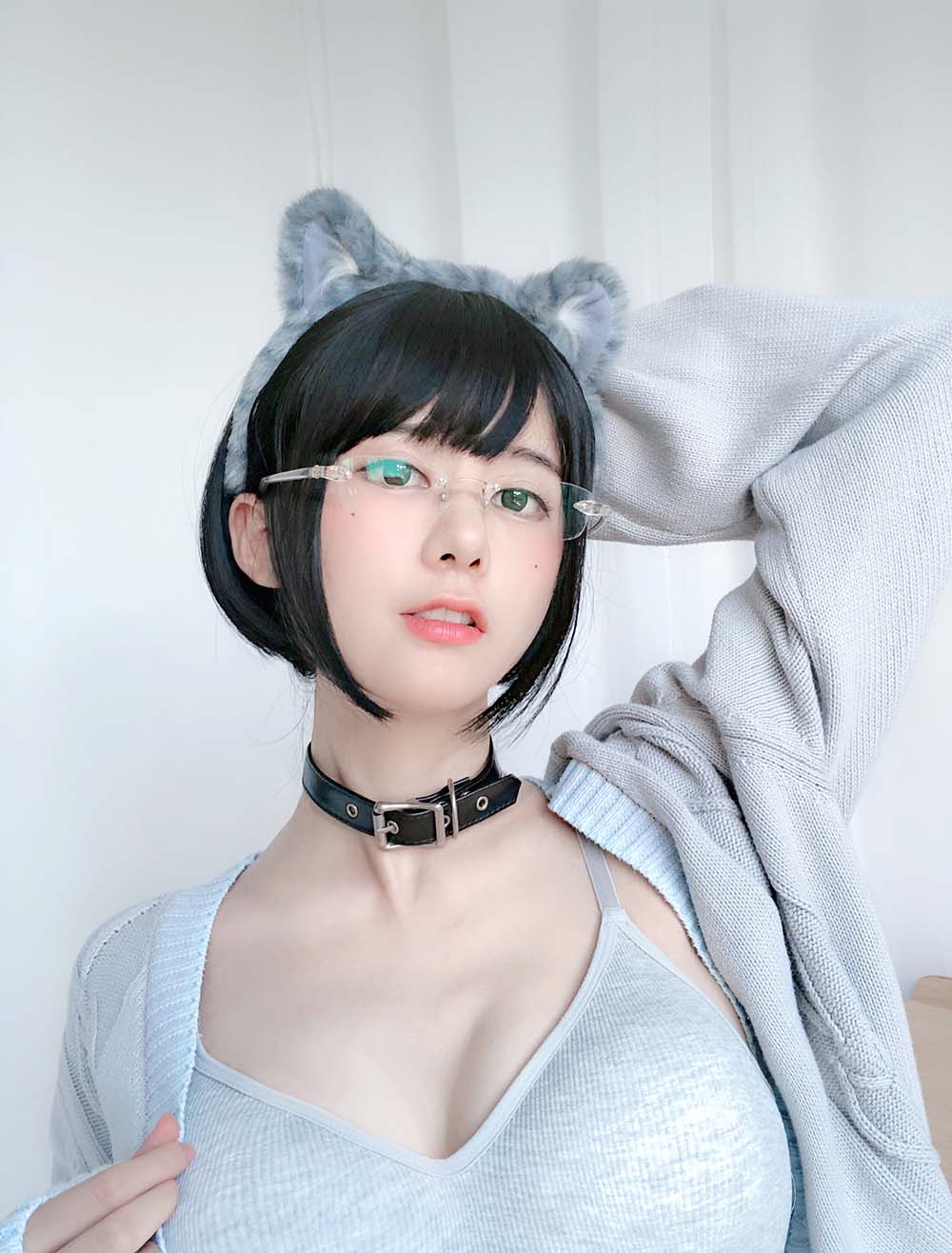 眼酱大魔王w – 黑丝OL&猫耳 预览图 - 2
