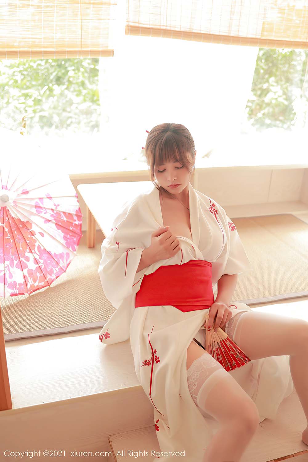 [Xiuren秀人网]2021.11.04 NO.4165 日式和服 奈沐子 预览图 - 5