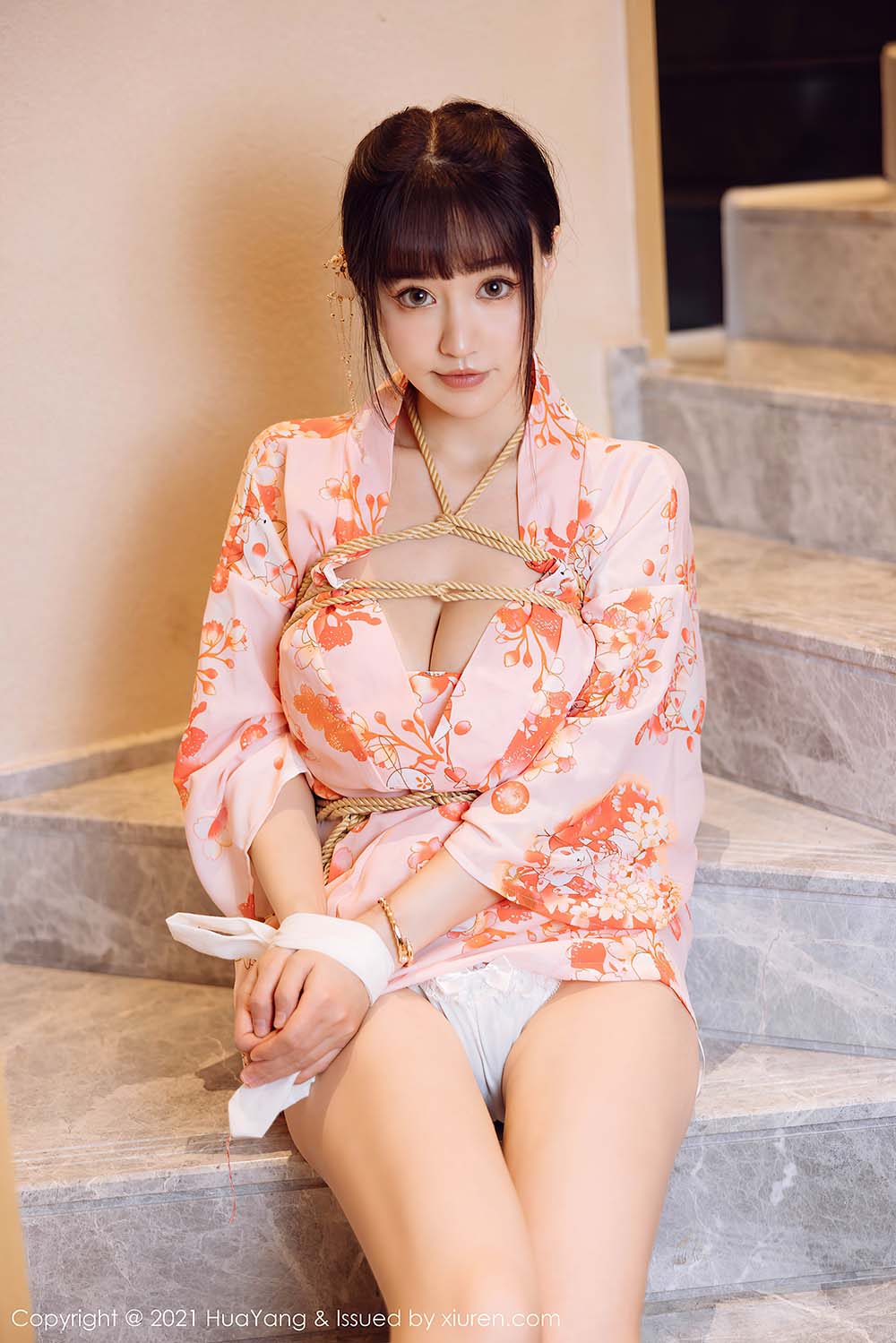 [HuaYang花漾show]2021.11.12 VOL.463 成都旅拍 朱可儿Flower 预览图 - 2