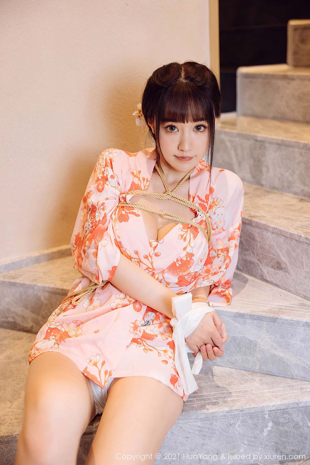 [HuaYang花漾show]2021.11.12 VOL.463 成都旅拍 朱可儿Flower 预览图 - 5