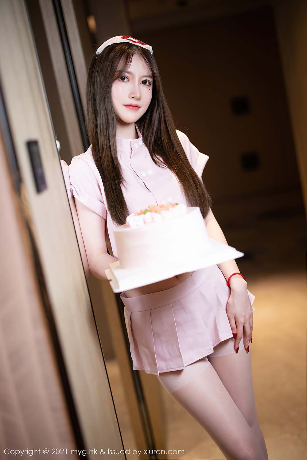 [MyGirl美媛馆]2021.11.10 VOL.615 护士制服系列 美桃酱 预览图 - 4