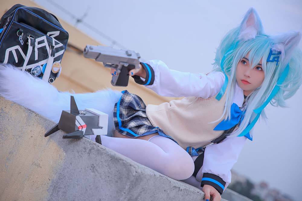 G44不会受伤 – 少女前线 PA15校服 预览图 - 2