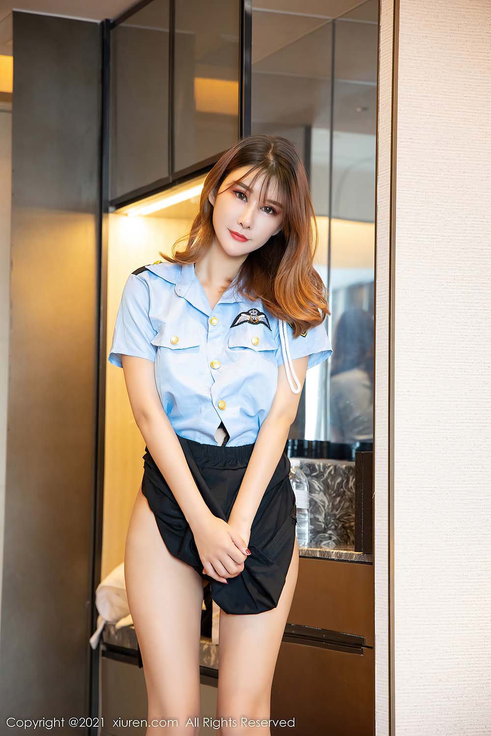 [Xiuren秀人网]2021.12.06 NO.4302 海军制服装扮 夏沫沫tifa