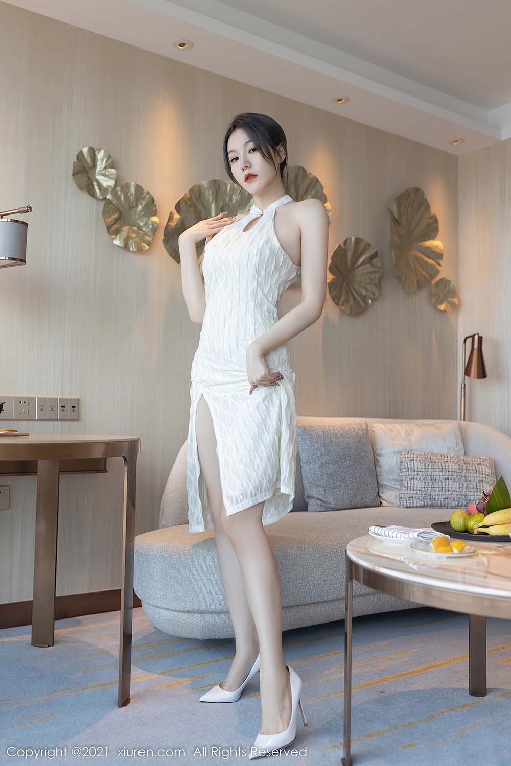 [Xiuren秀人网]2021.12.07 NO.4308 红色蕾丝内衣 安然Maleah 预览图 - 2