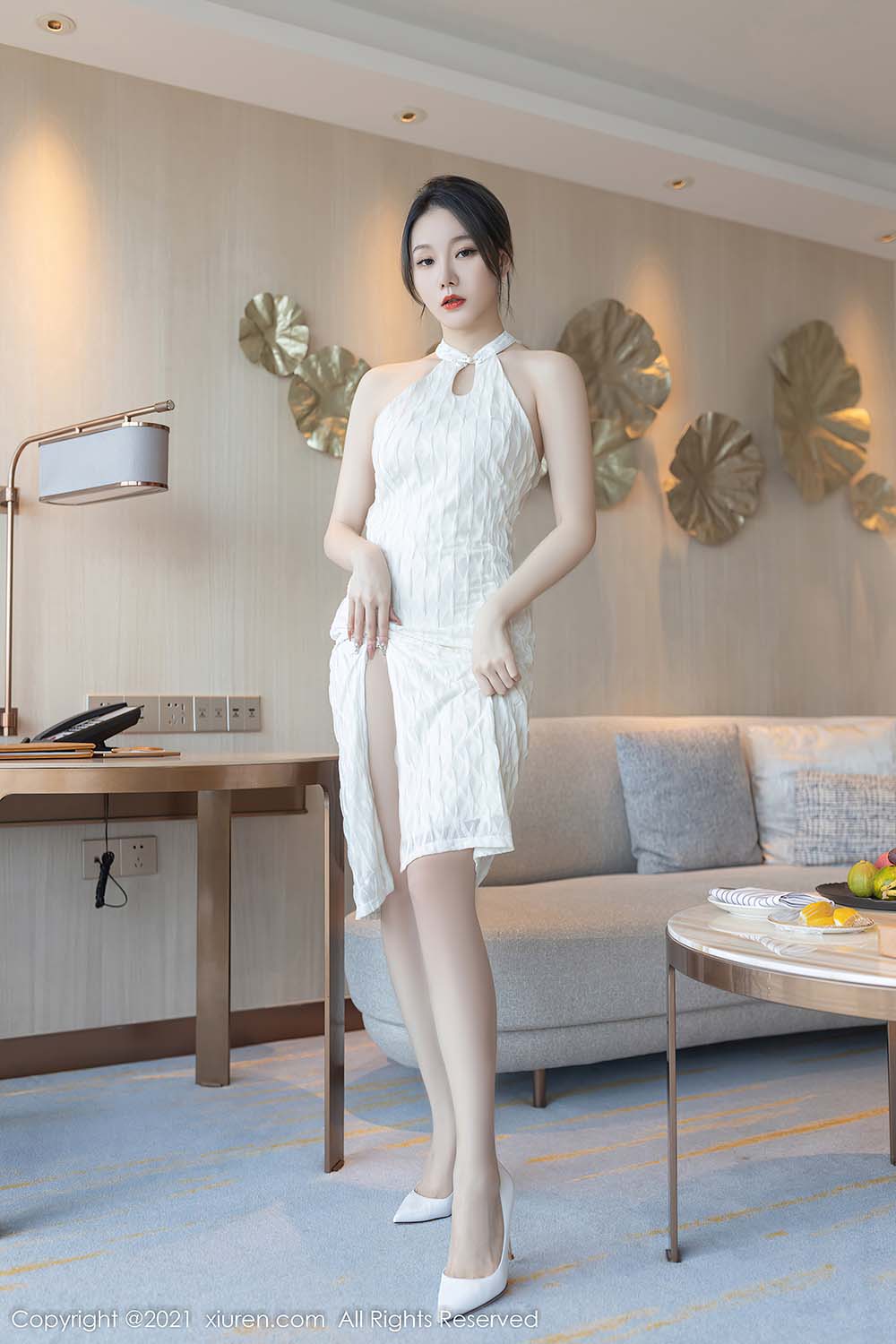 [Xiuren秀人网]2021.12.07 NO.4308 红色蕾丝内衣 安然Maleah 预览图 - 4