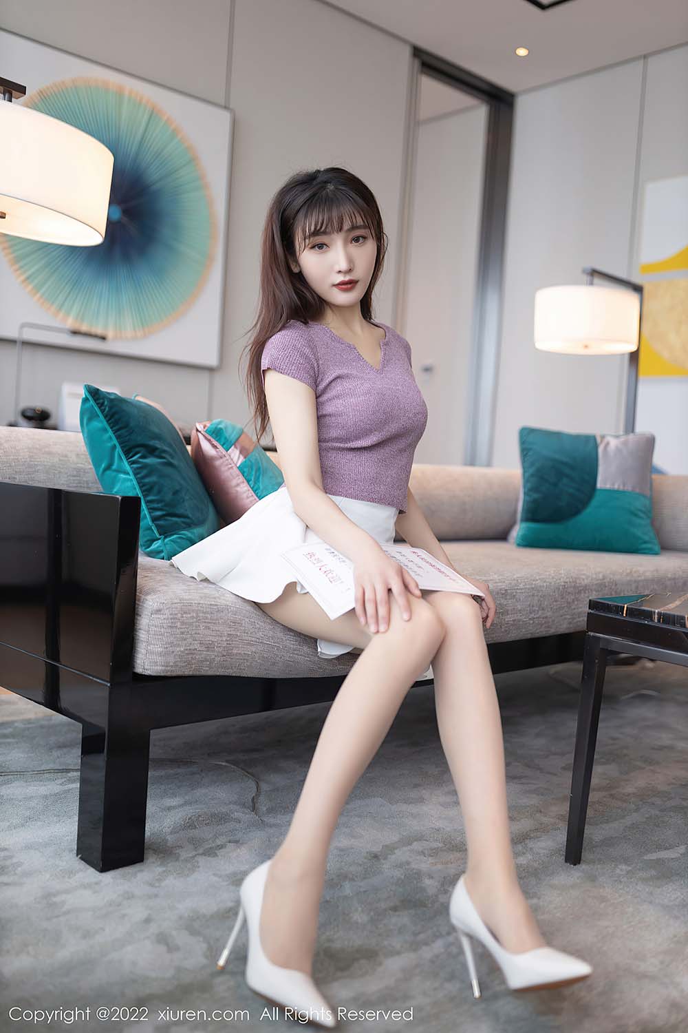 [Xiuren秀人网]2022.02.10 NO.4570 陆萱萱 预览图 - 4