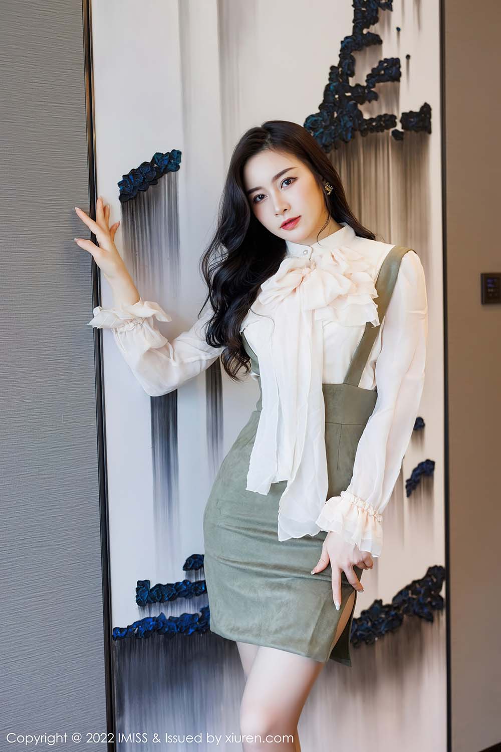 [IMiss爱蜜社]2022.02.14 VOL.664 Vanessa 预览图 - 3