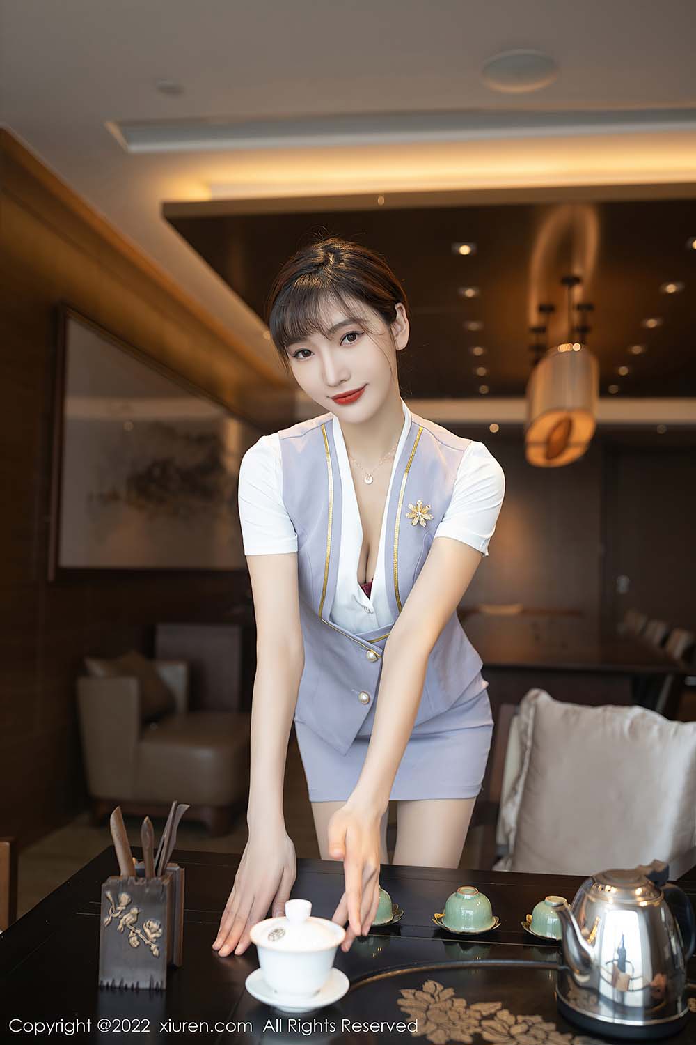 [Xiuren秀人网]2022.03.09 NO.4694 陆萱萱 预览图 - 5