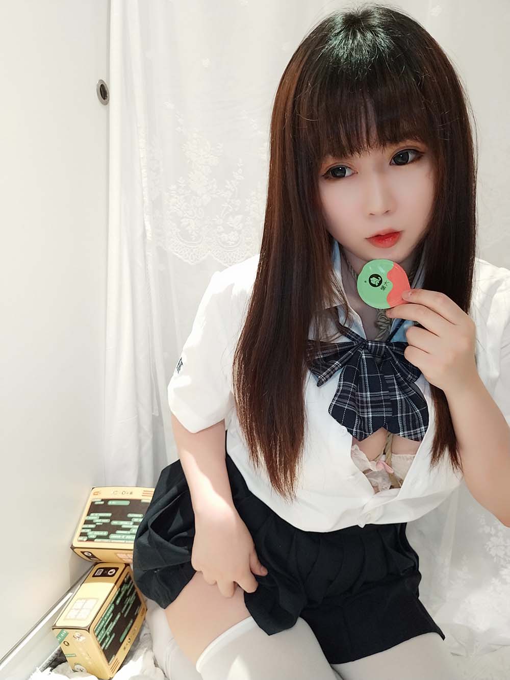 蜜桃少女是依酱呀 – JK捆绑