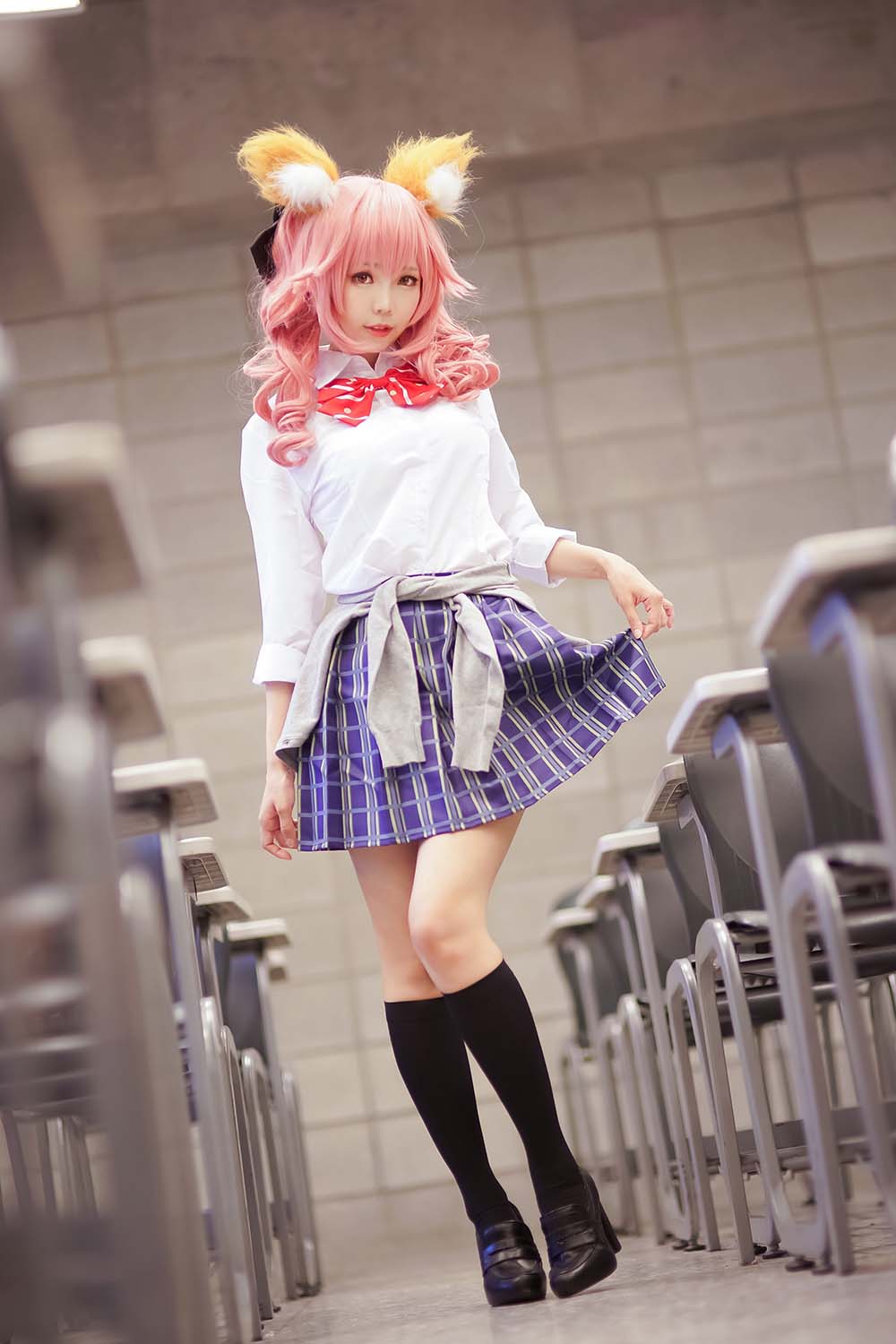 Ely_eee(ElyEE子) – 玉藻前JK 预览图 - 2