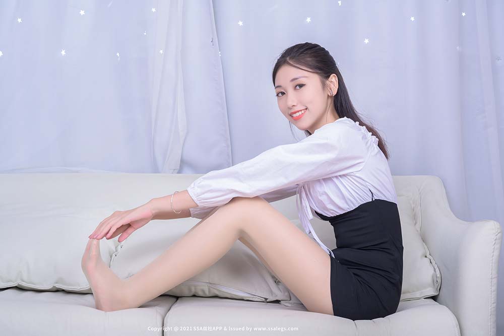 [SSA丝社]超清写真 NO.705 模特可儿的肉丝袜（下） 预览图 - 2