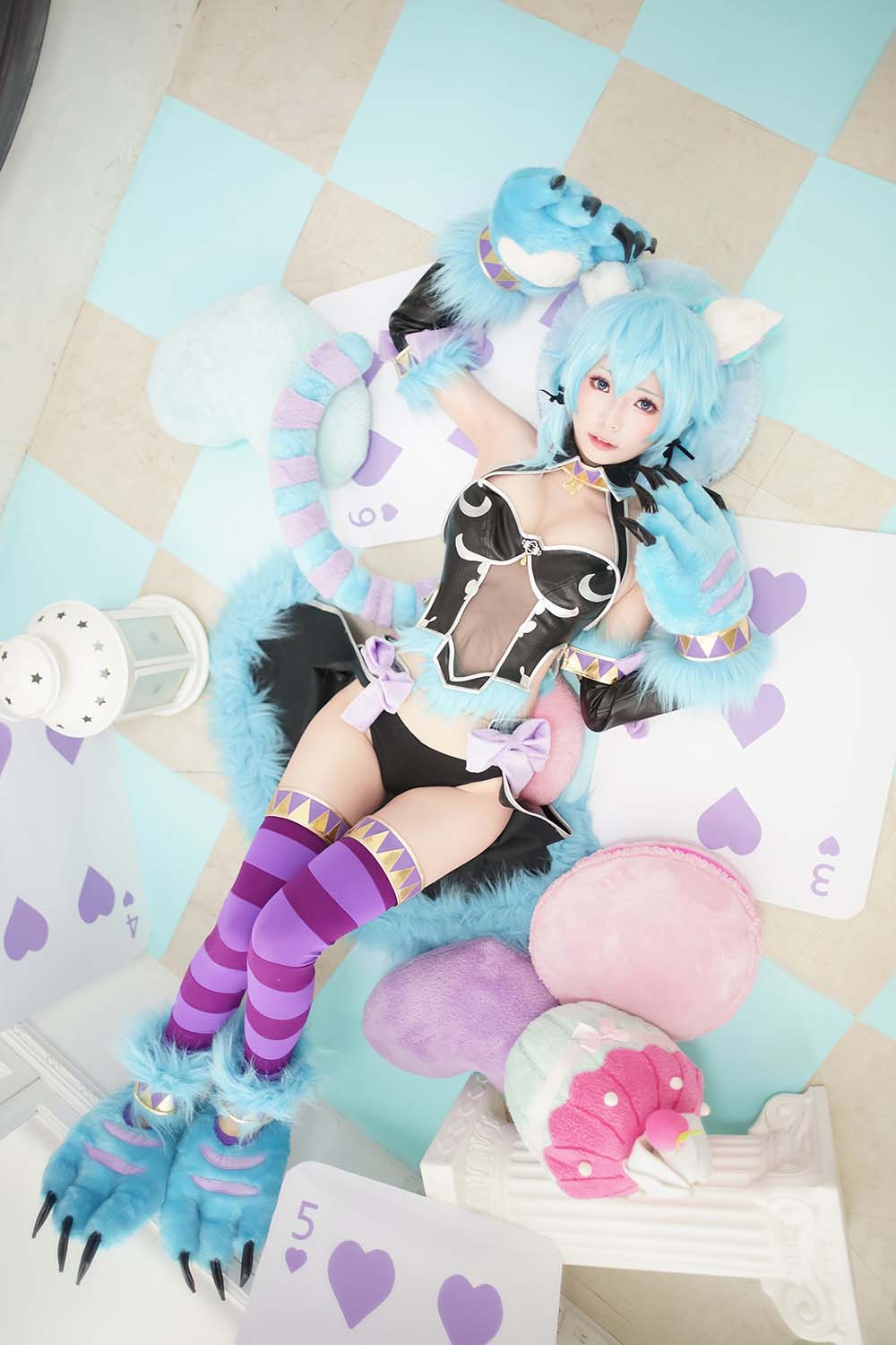 Ely_eee(ElyEE子) – 诗乃扑克猫 预览图 - 2