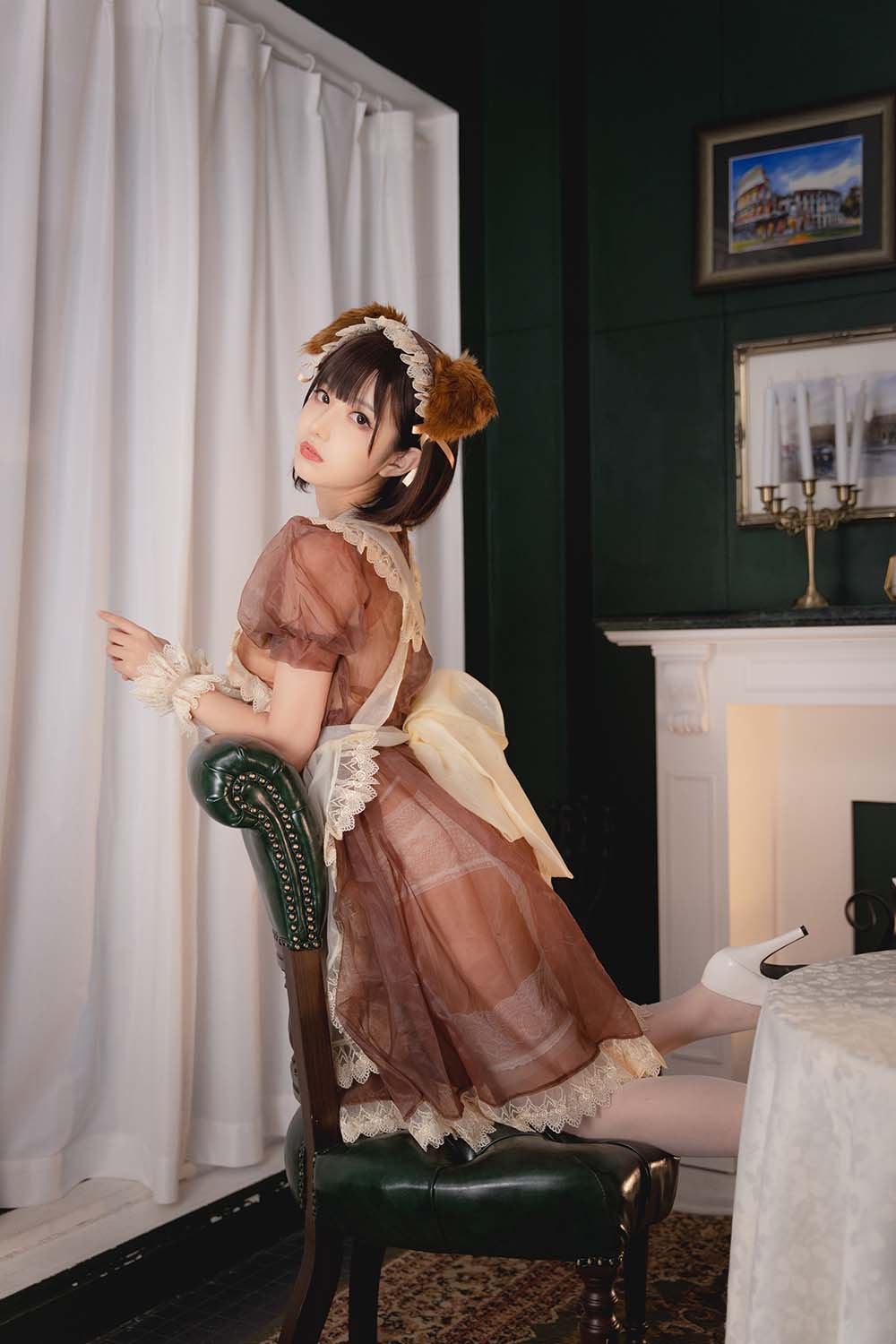 Shika小鹿鹿 – 透明女仆 预览图 - 2