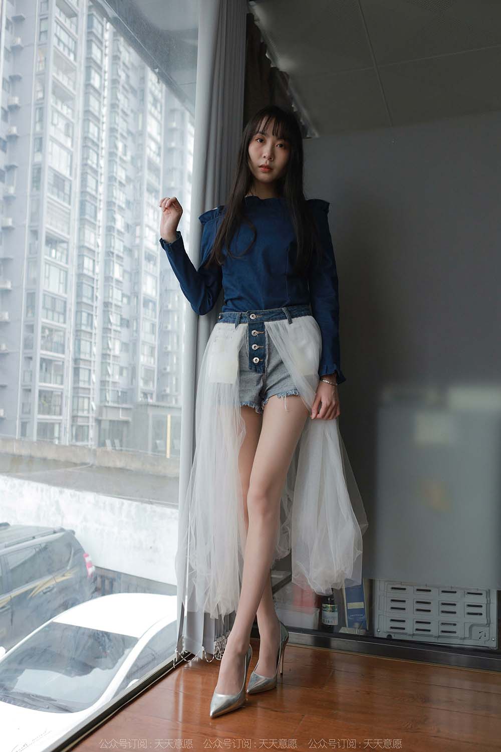 [IESS异思趣向] 2022.03.31 丝享家1045：团团《长腿白纱》