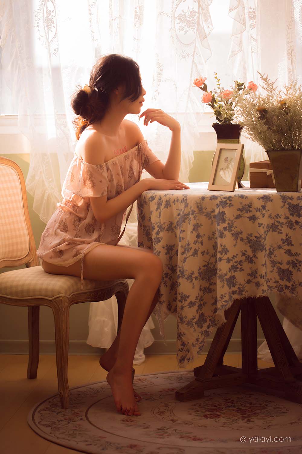 [YALAYI雅拉伊]2022.08.01 NO.960 暂时的花儿 橘子