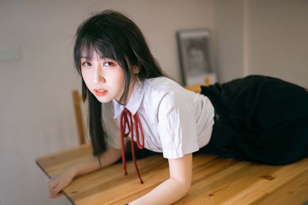 不呆猫 – 校服JK