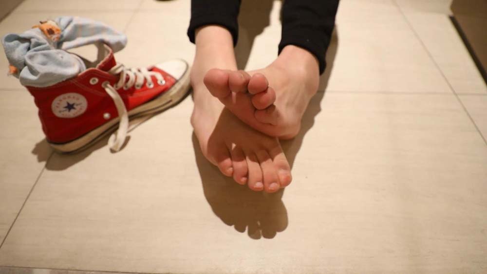 [誉铭传媒]袜足摄影 2019年 NO.012 帆布鞋