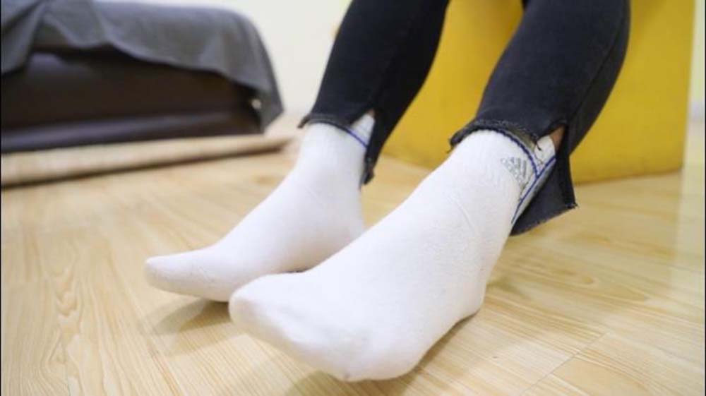 [誉铭传媒]袜足摄影 2019年 NO.028 白棉袜