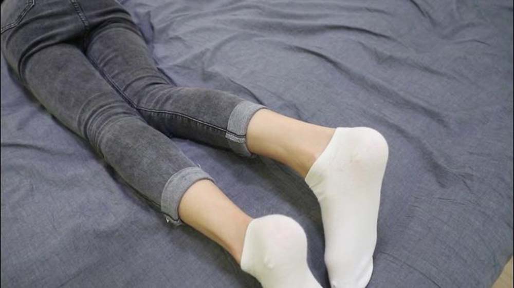 [誉铭传媒]袜足摄影 2019年 NO.029 棉袜船袜