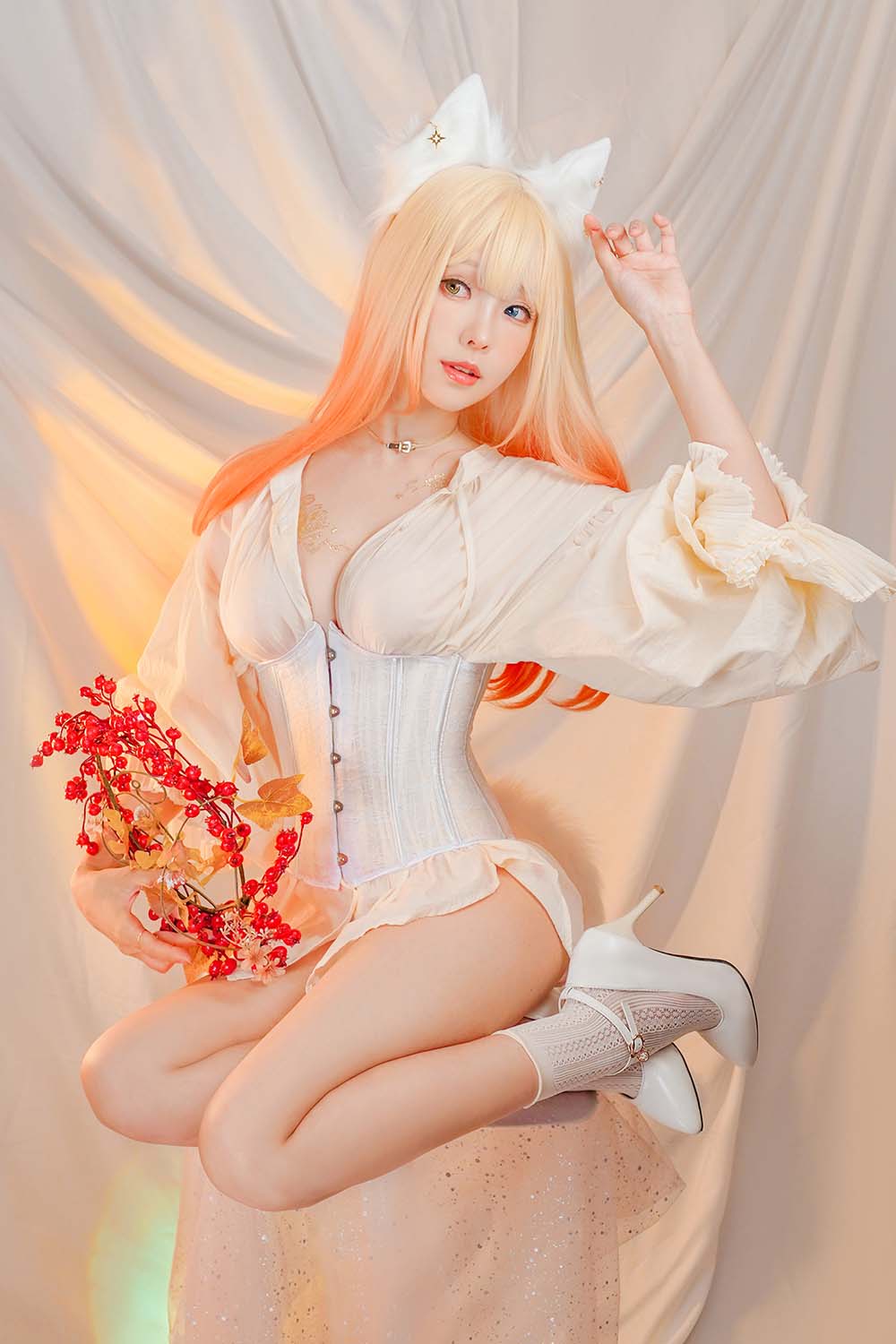 Ely_eee(ElyEE子) – Cat魔女與貓 预览图 - 2