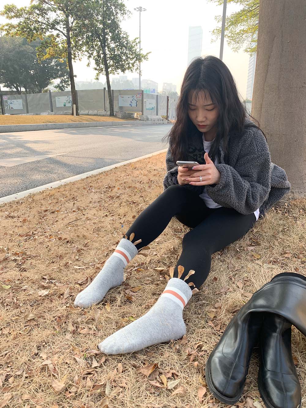 [见新摄影]NO.031 鲨鱼裤 皮靴 小可