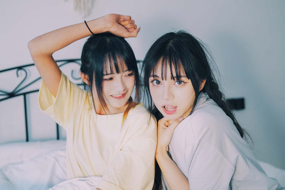[YITUYU艺图语]2022.04.19 姐妹成对，快乐加倍 贰加六