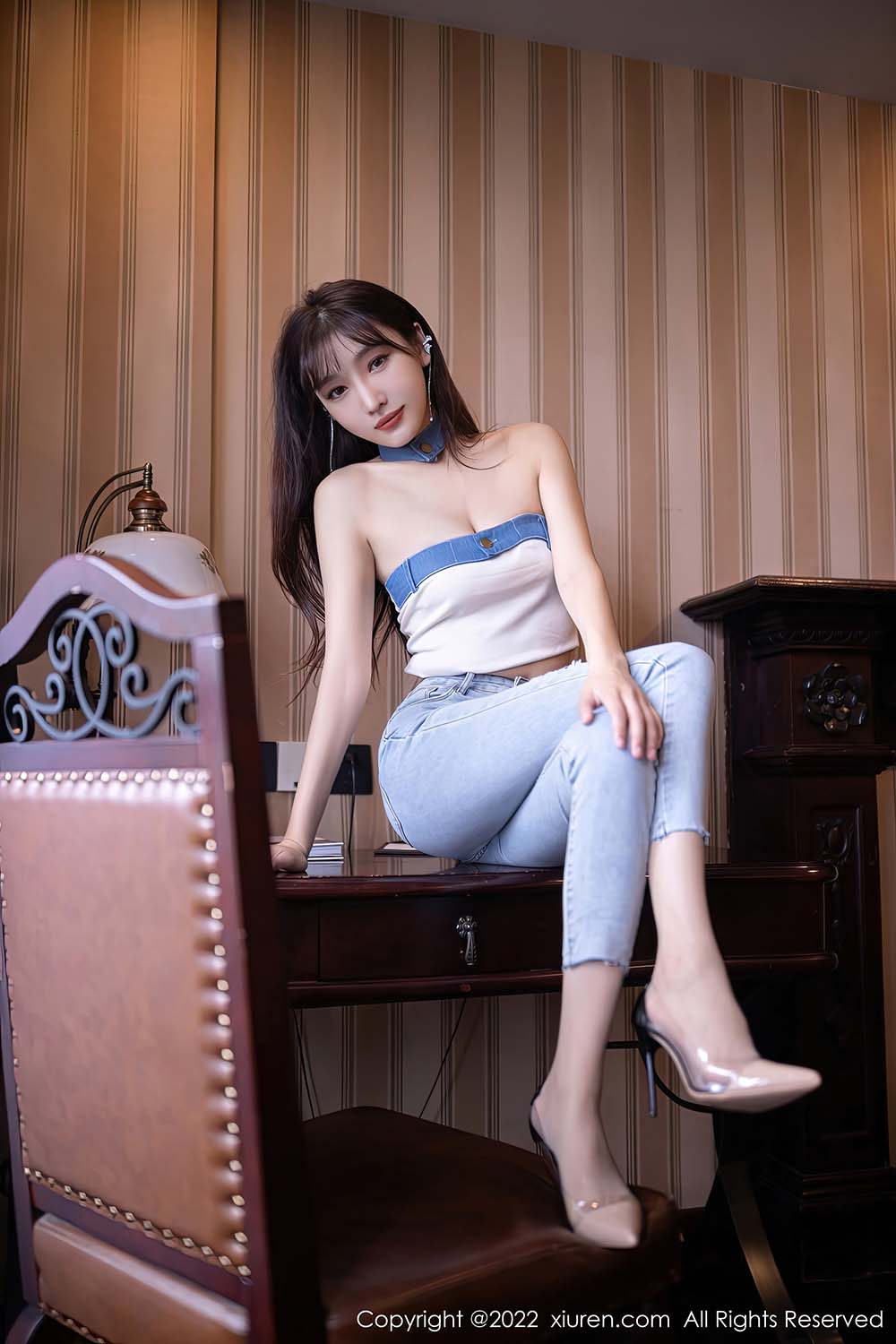 [Xiuren秀人网]2022.11.24 NO.5908 陆萱萱 预览图 - 5