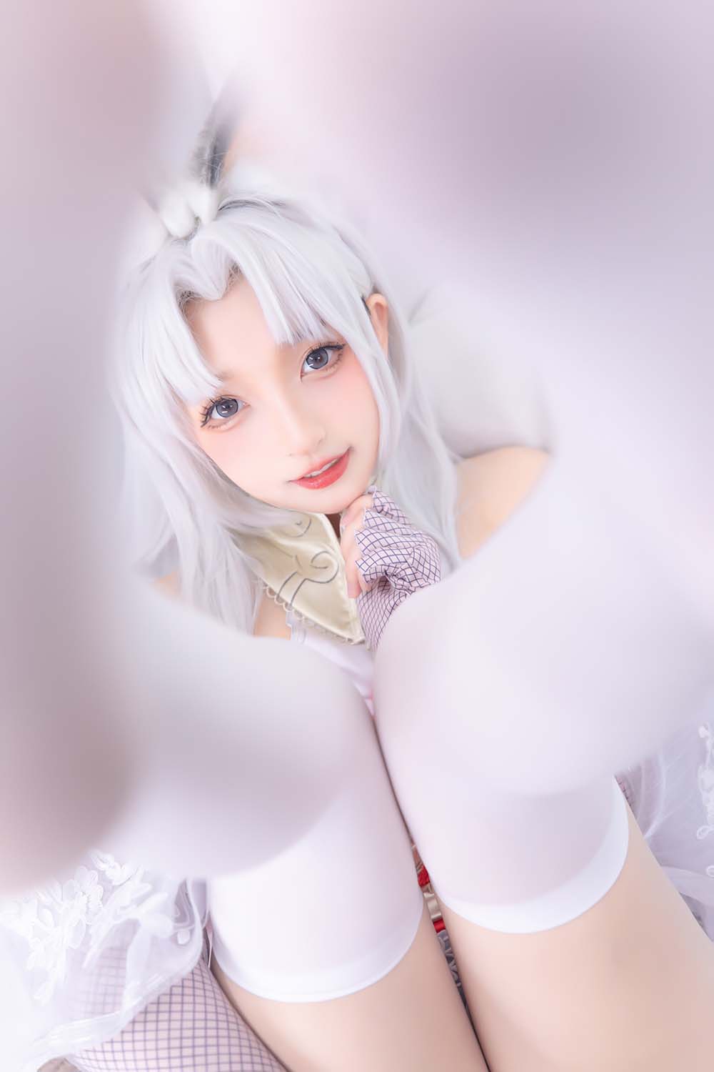 神楽板真冬 – 白丝胡桃 预览图 - 2