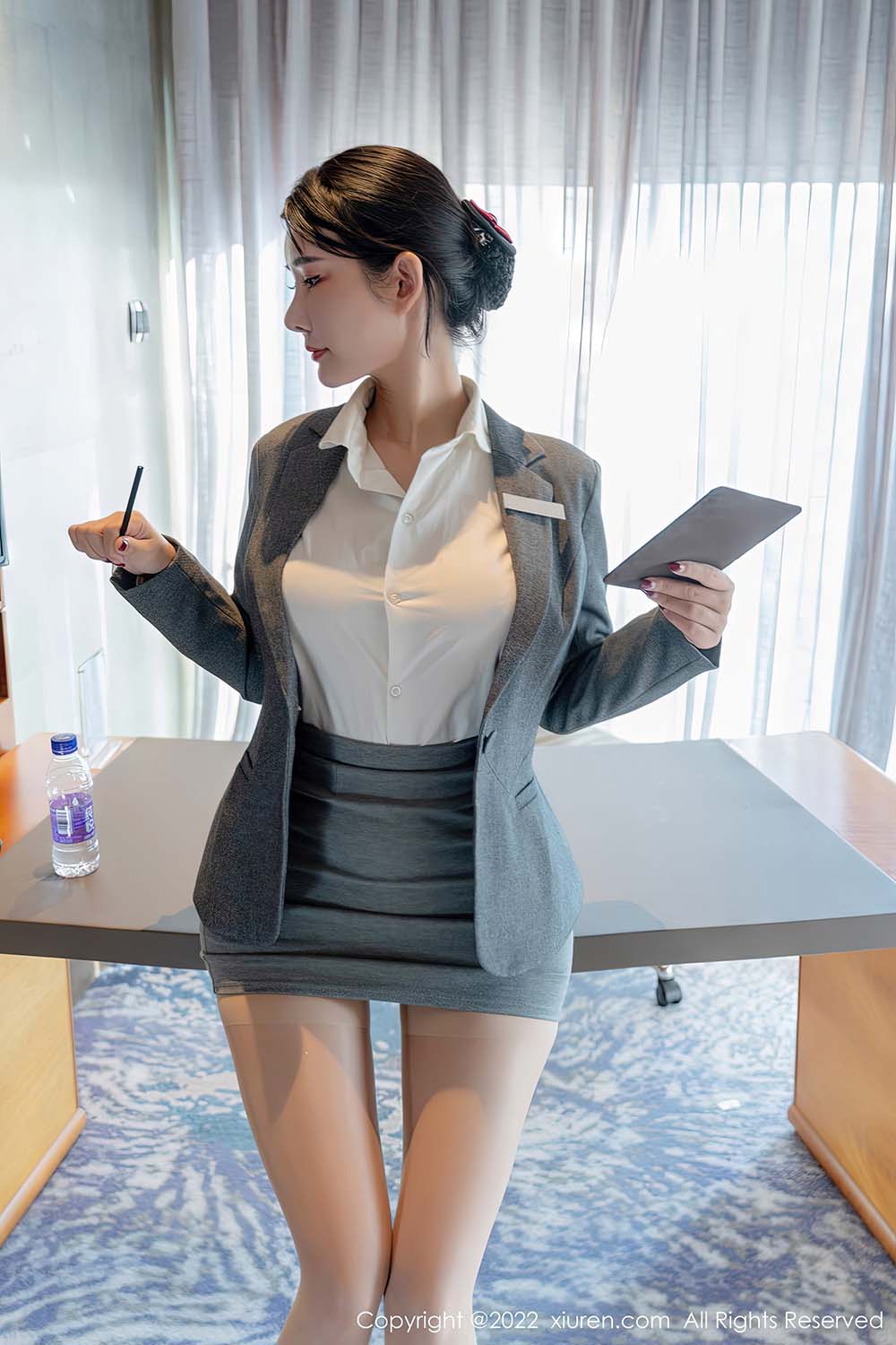 [Xiuren秀人网]2022.12.28 NO.6054 夏沫沫tifa 预览图 - 3