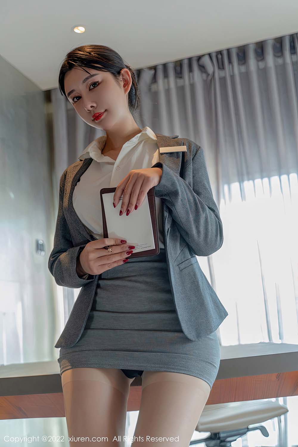 [Xiuren秀人网]2022.12.28 NO.6054 夏沫沫tifa 预览图 - 4