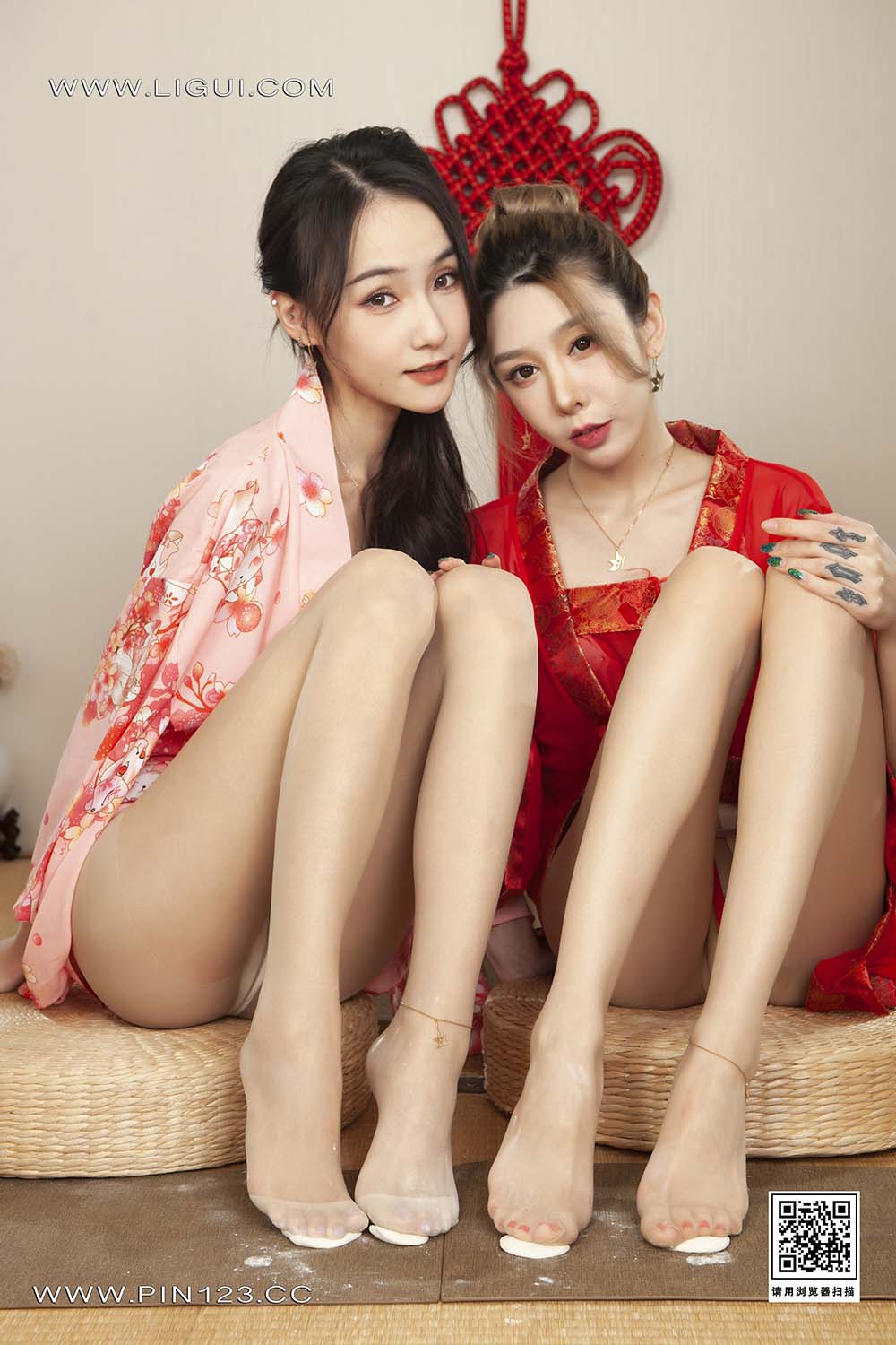 [Ligui丽柜]2023.01.19 花足迎春(上) 兔子＆心心 预览图 - 2