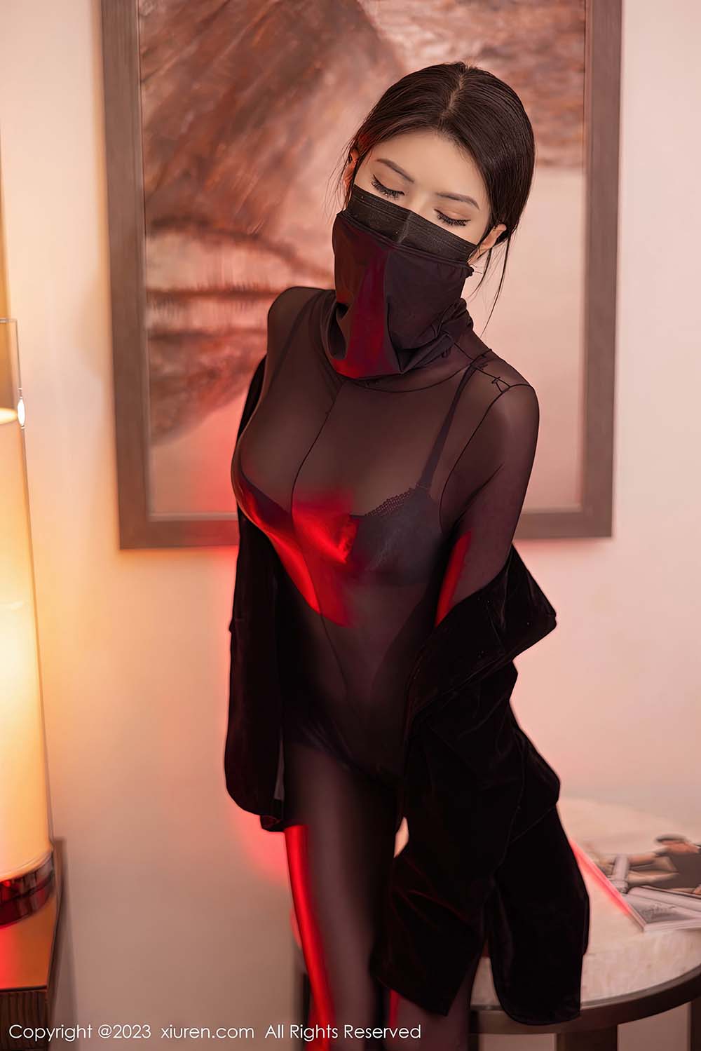 [Xiuren秀人网]2023.01.05 NO.6090 媛媛酱belle 预览图 - 3