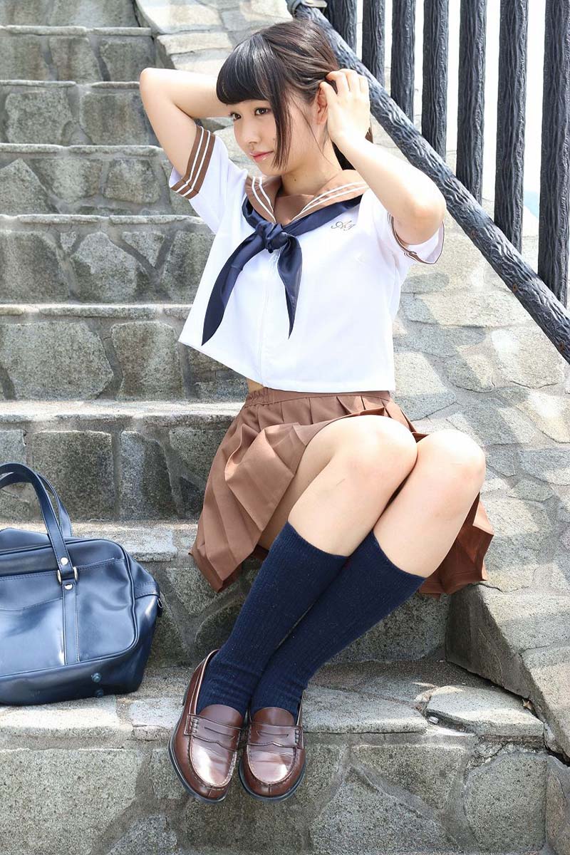 [@Crepe]NO.0314 2017.04.30 Miku Takaoka 高岡未來 Uniform Making