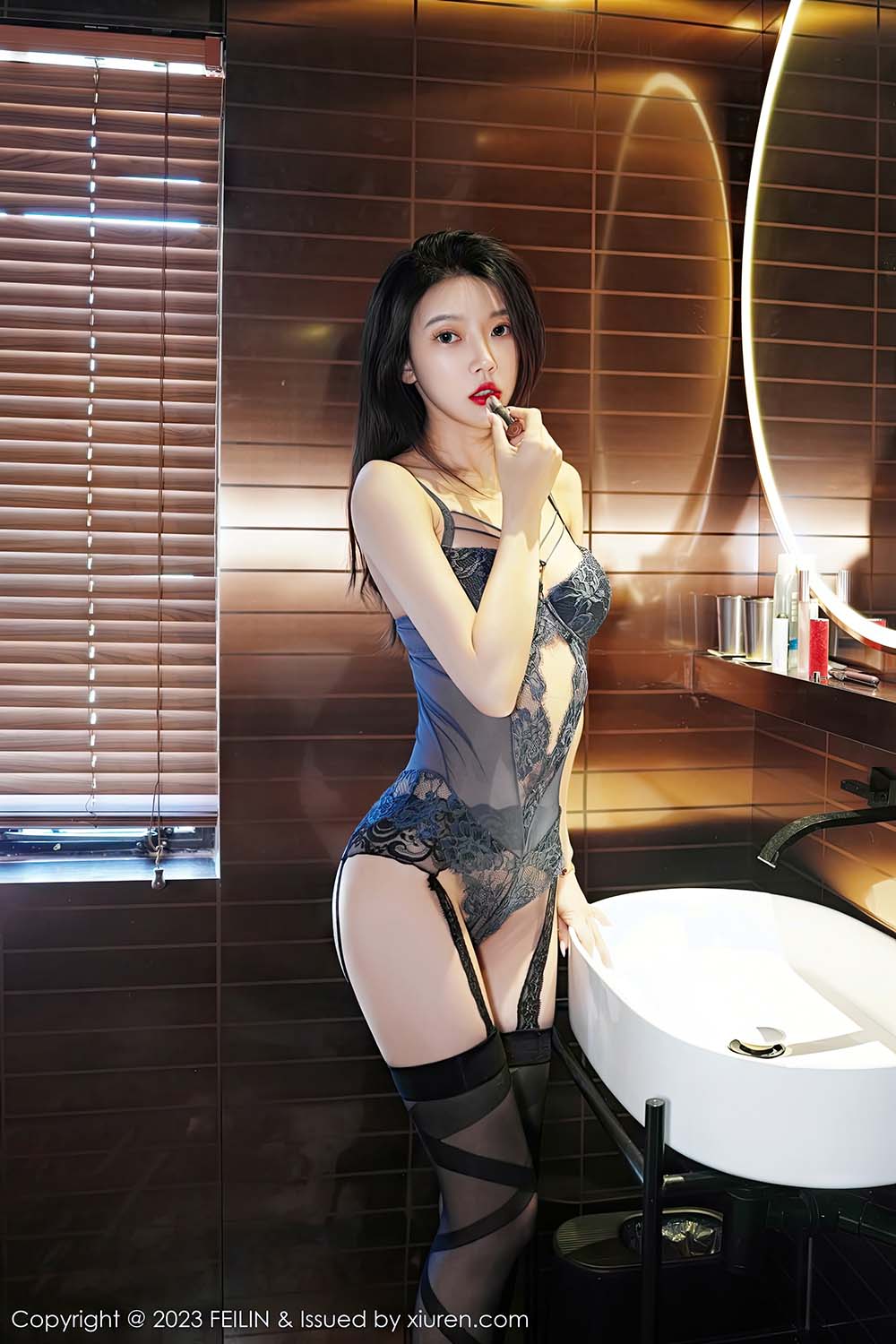 [Feilin嗲囡囡]2023.01.11 VOL.461 冯木木LRIS 预览图 - 2