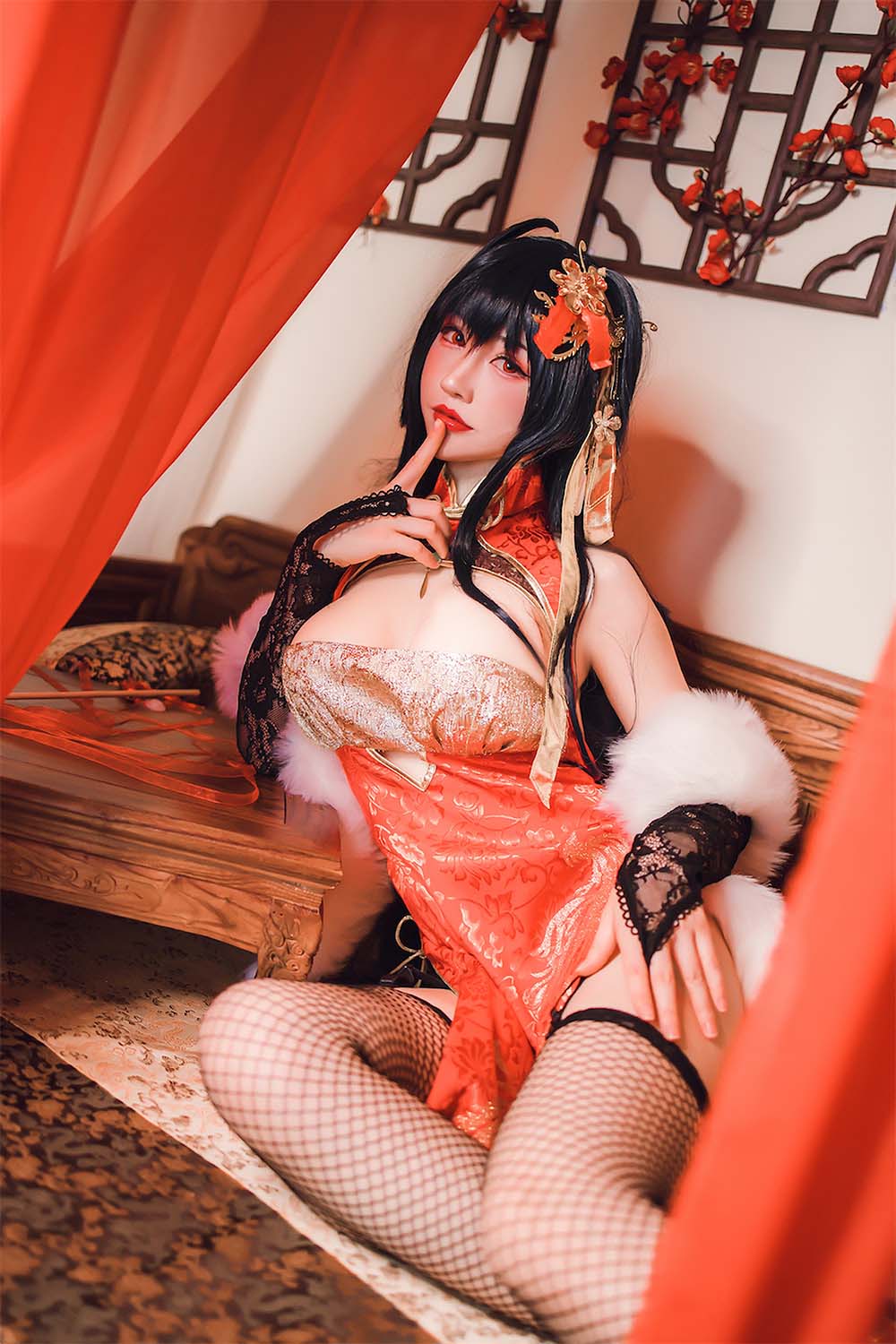 Coser衣衣 – 碧蓝航线 大凤旗袍 预览图 - 2