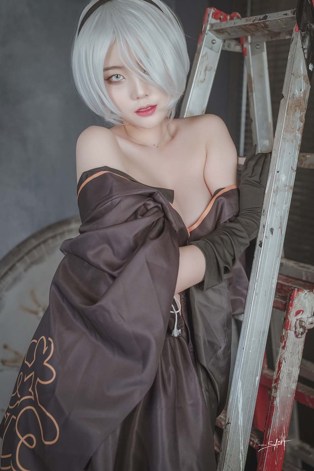 [SaintPhotoLife]Yuna – NO.13 – Cosplay VOL.04 KDA Akali & Nier Automata 2B 预览图 - 2