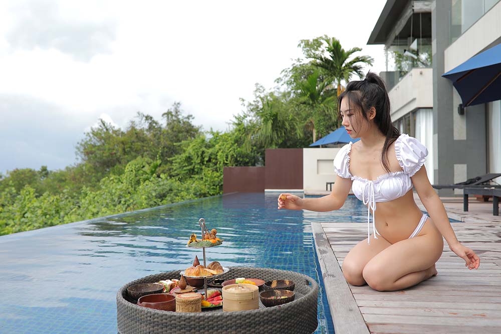 精选街拍作品 NO.1433 Samui旅拍作品 – 梦中的早餐[ 预览图 - 2
